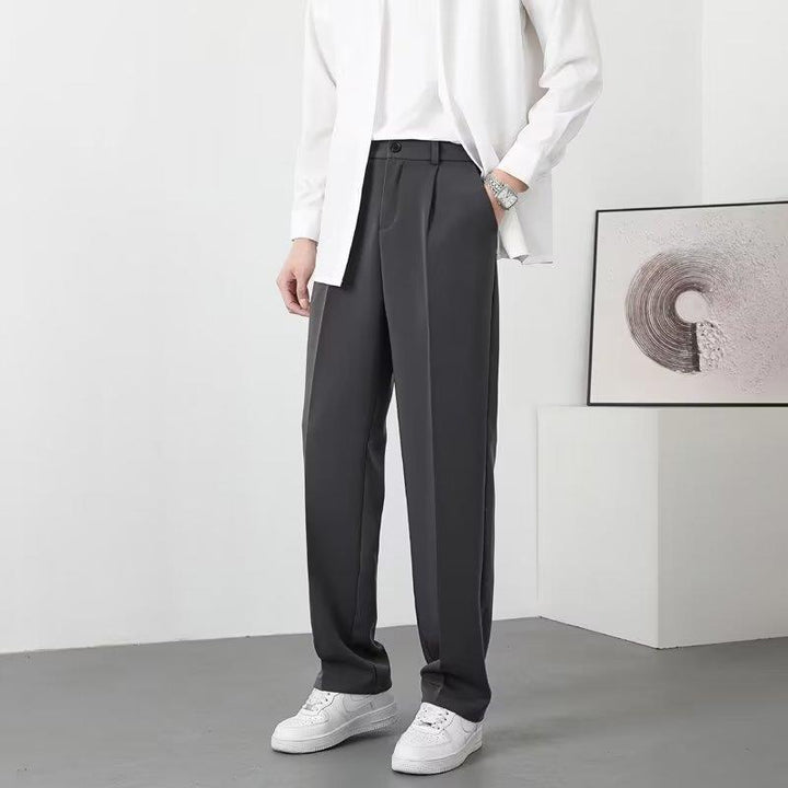 Men Relaxed Fit Trousers