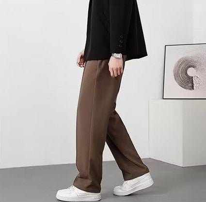 Men Mid-Rise Easy Wash Trousers