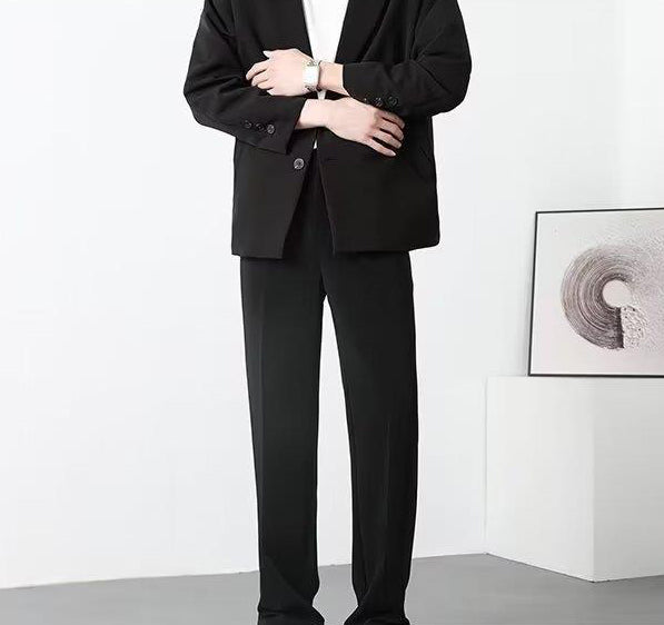 Men Solid Mid-Rise Regular Fit Formal Trousers