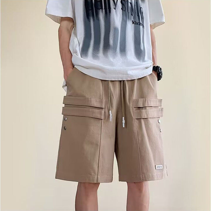 Men Regular Fit Cargo Shorts