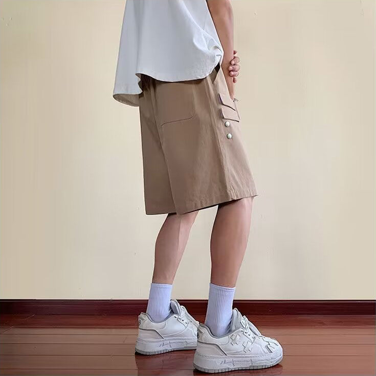 Men Regular Fit Cargo Shorts