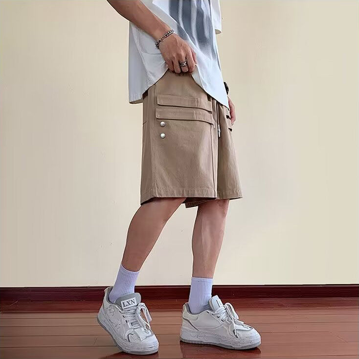 Men Regular Fit Cargo Shorts
