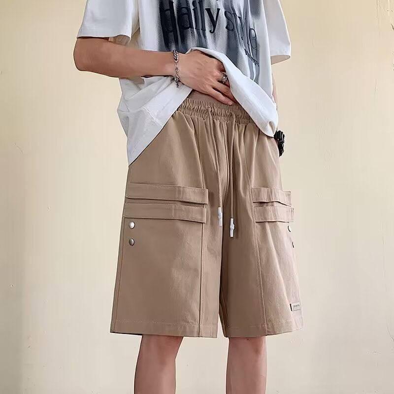 Men Regular Fit Cargo Shorts