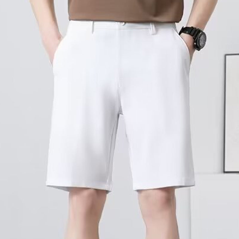 Men Solid Low-Rise Outdoor Shorts