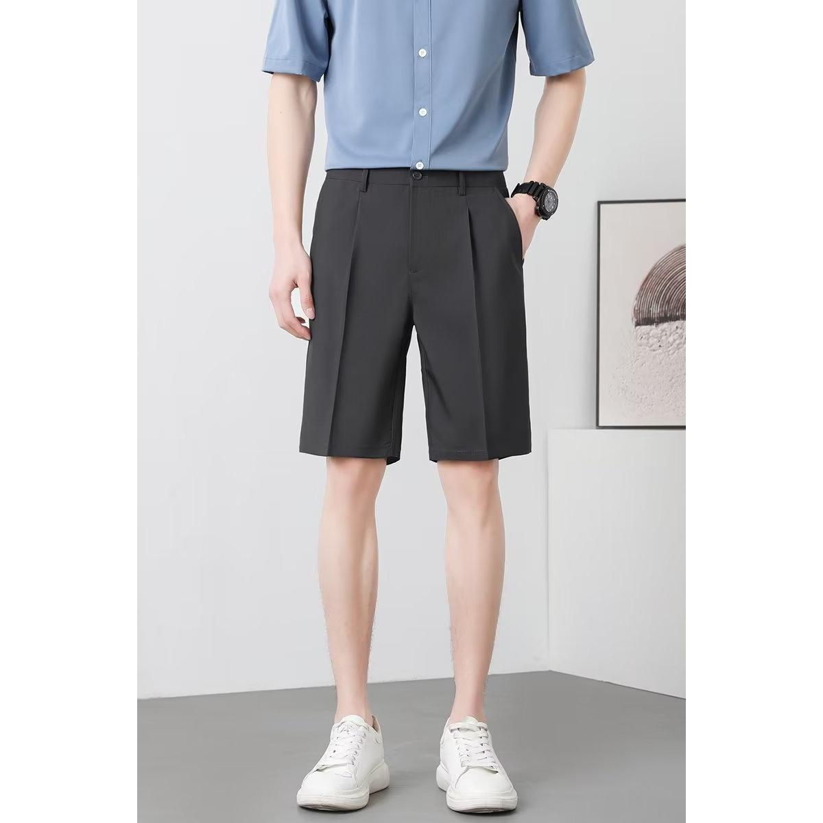 Men Solid Low-Rise Outdoor Shorts