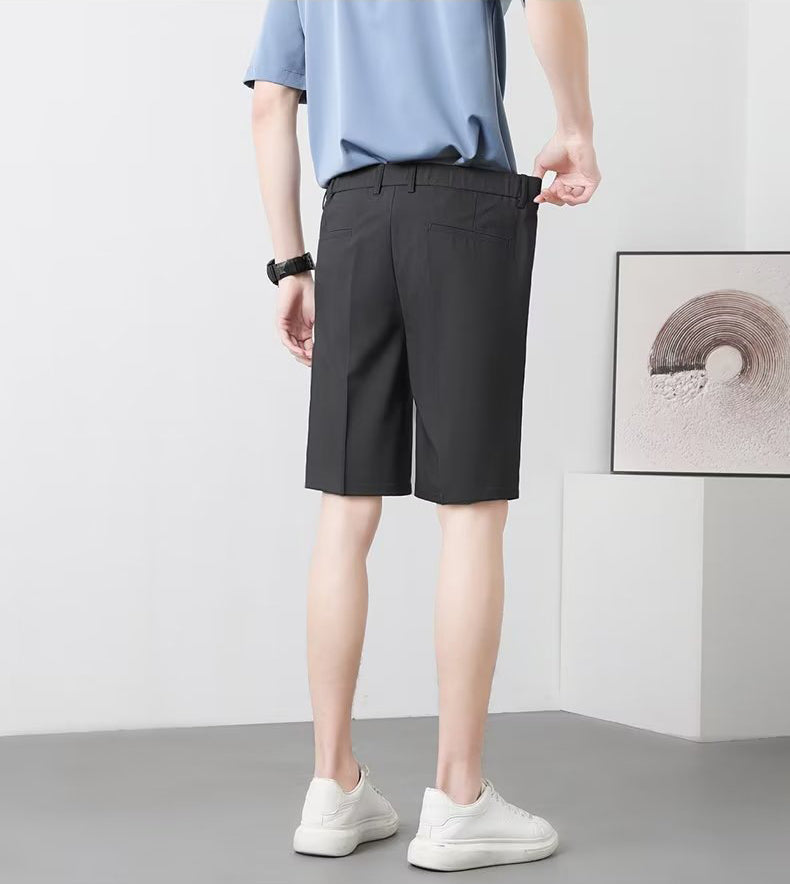 Men Solid Low-Rise Outdoor Shorts
