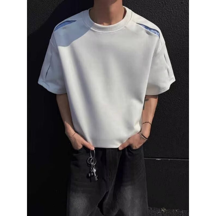 Round Neck Regular Fit Short Sleeves T-shirt