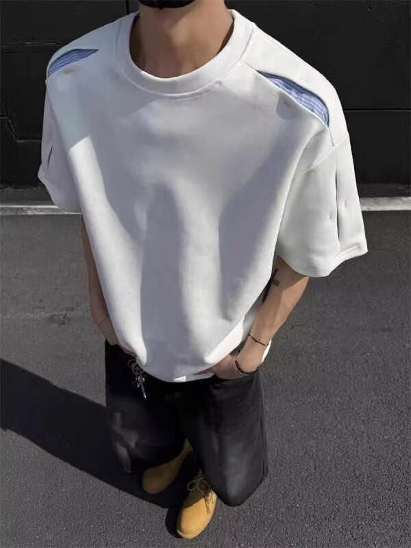 Round Neck Regular Fit Short Sleeves T-shirt