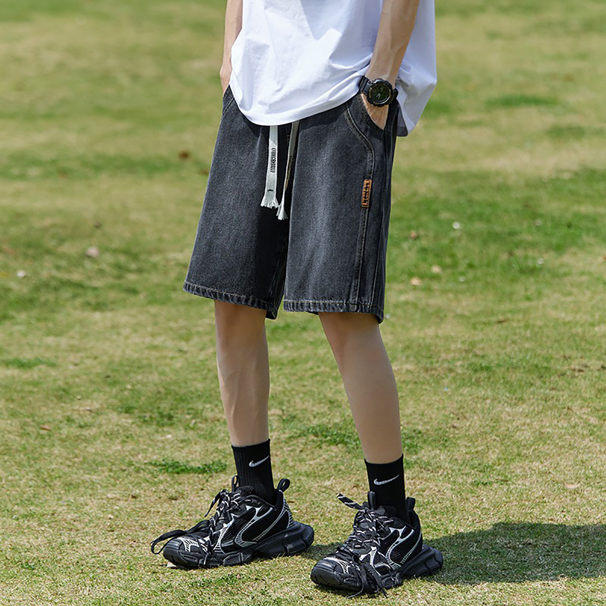 Men Solid Shorts