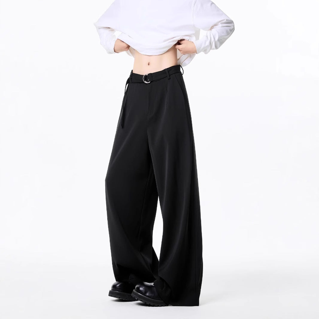 Men Loose Fit Easy Wash Trousers