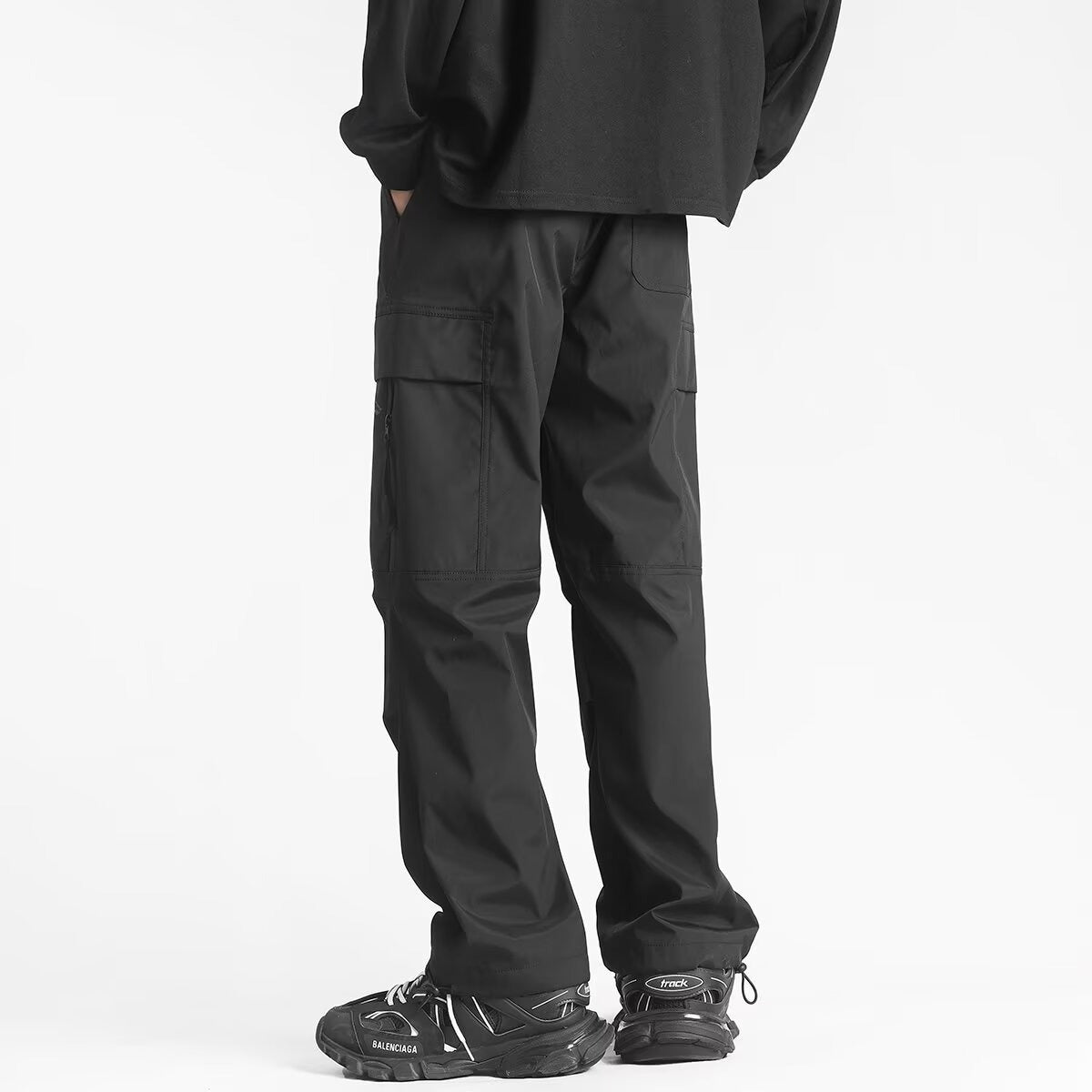 Men Easy Wash Cargos Trousers