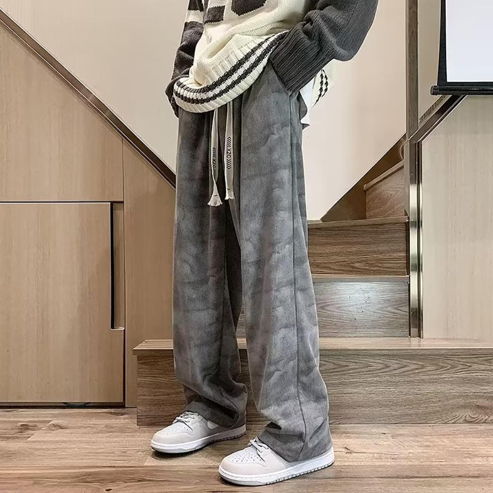 Men Loose Fit Regular Trousers