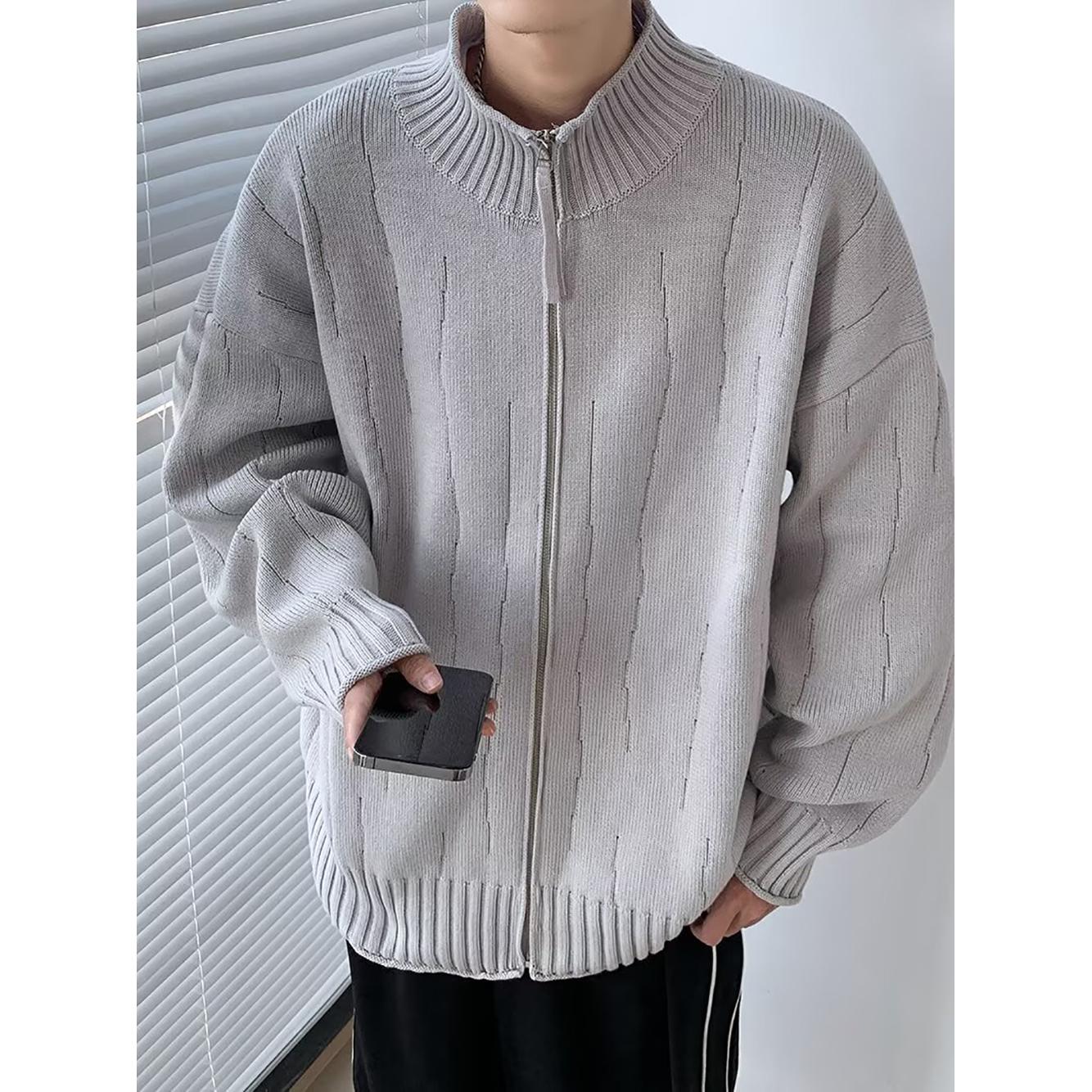 Men Longline Cardigan
