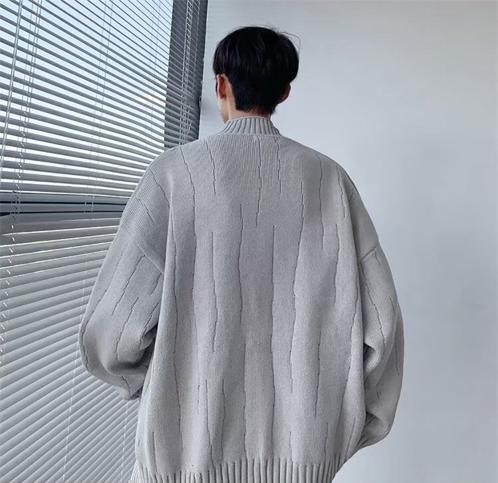Men Longline Cardigan