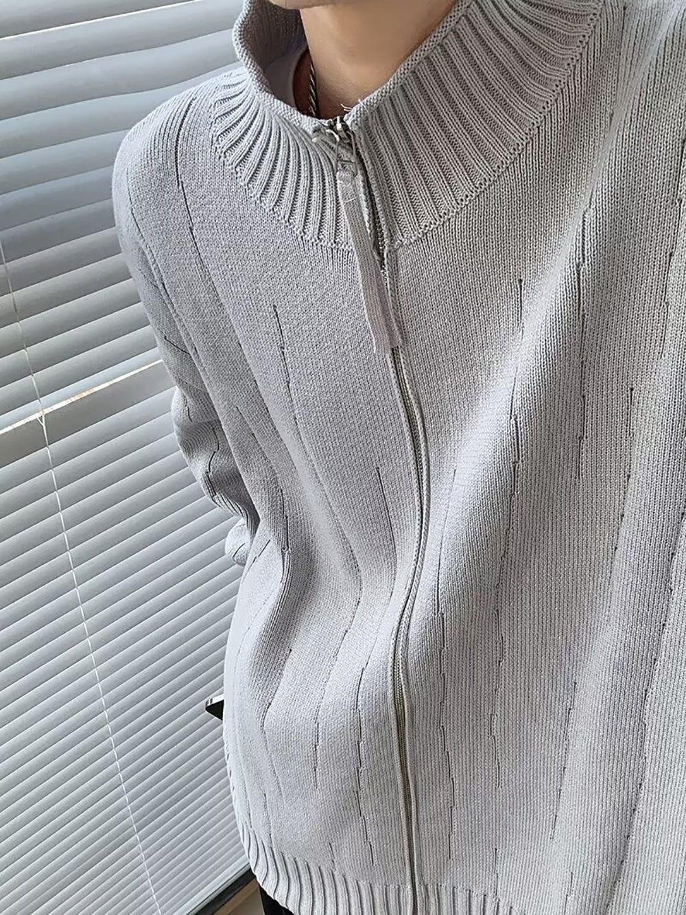 Men Longline Cardigan