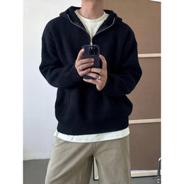 Men Hooded Pullover Sweatshirt