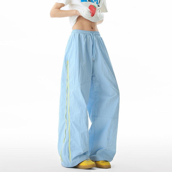 Men Mom Fit Easy Wash Trousers