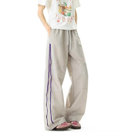 Men Mom Fit Easy Wash Trousers