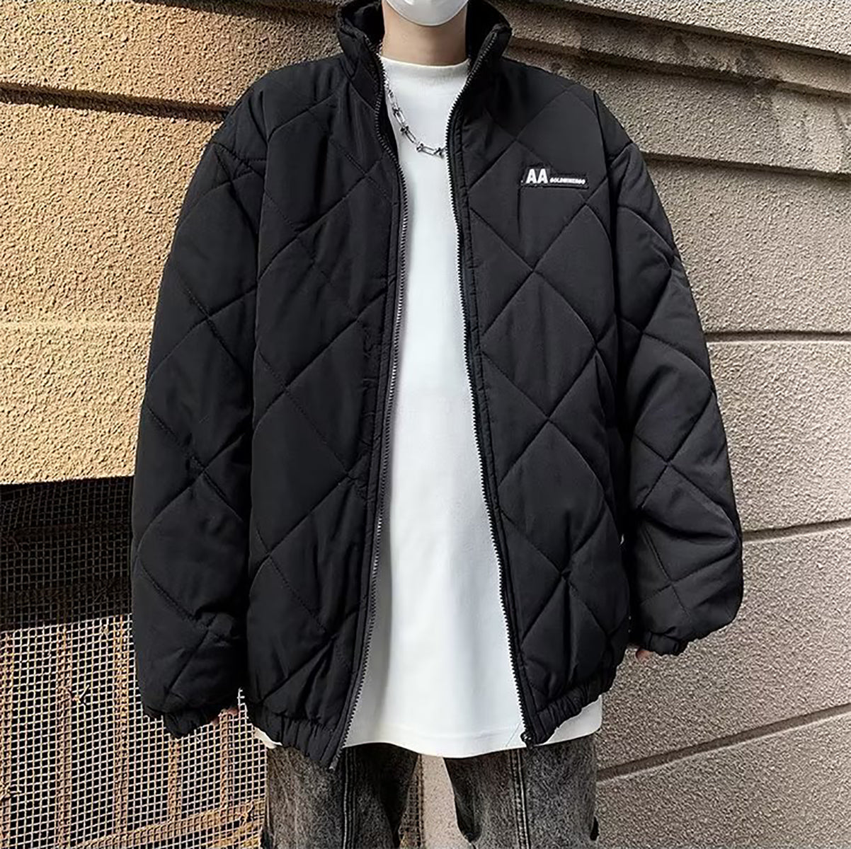 Men Padded Oversized Jacket