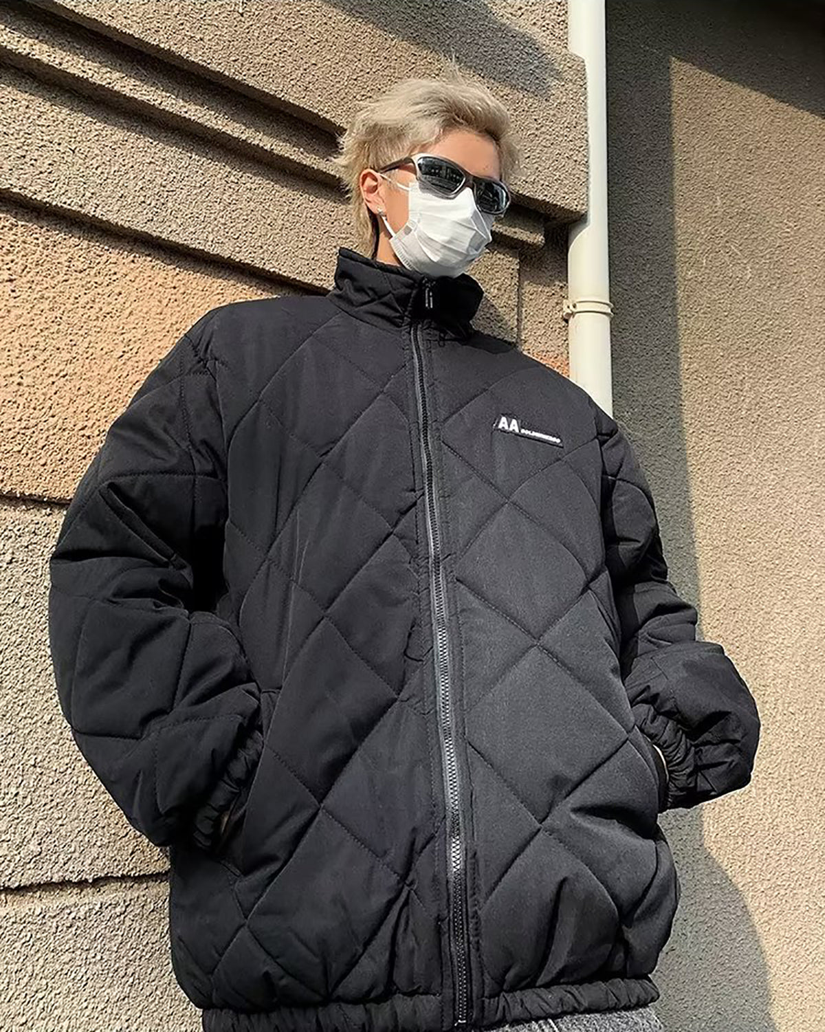 Men Padded Oversized Jacket