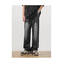Men Mildly Distressed Light Fade Jeans