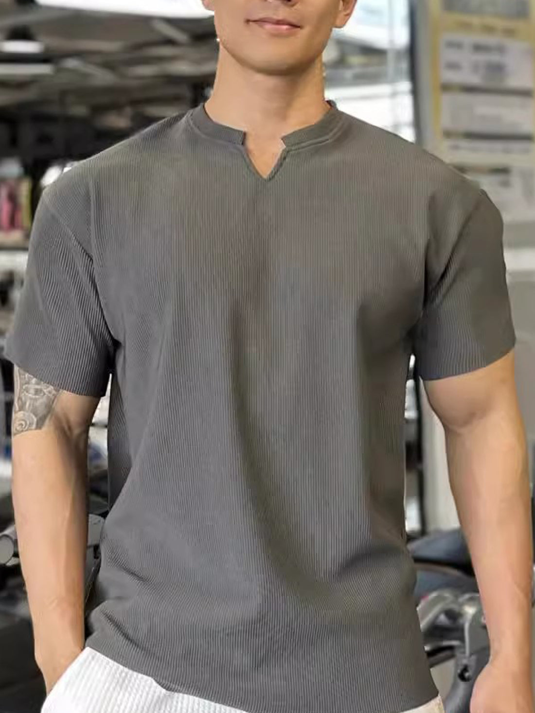 Regular Fit Round Neck Tshirt
