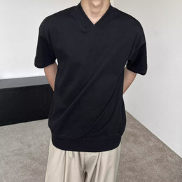 V-Neck Short Sleeves Regular Fit T-shirt