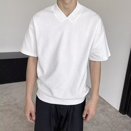 Polo Collar Short Sleeves T-shirt