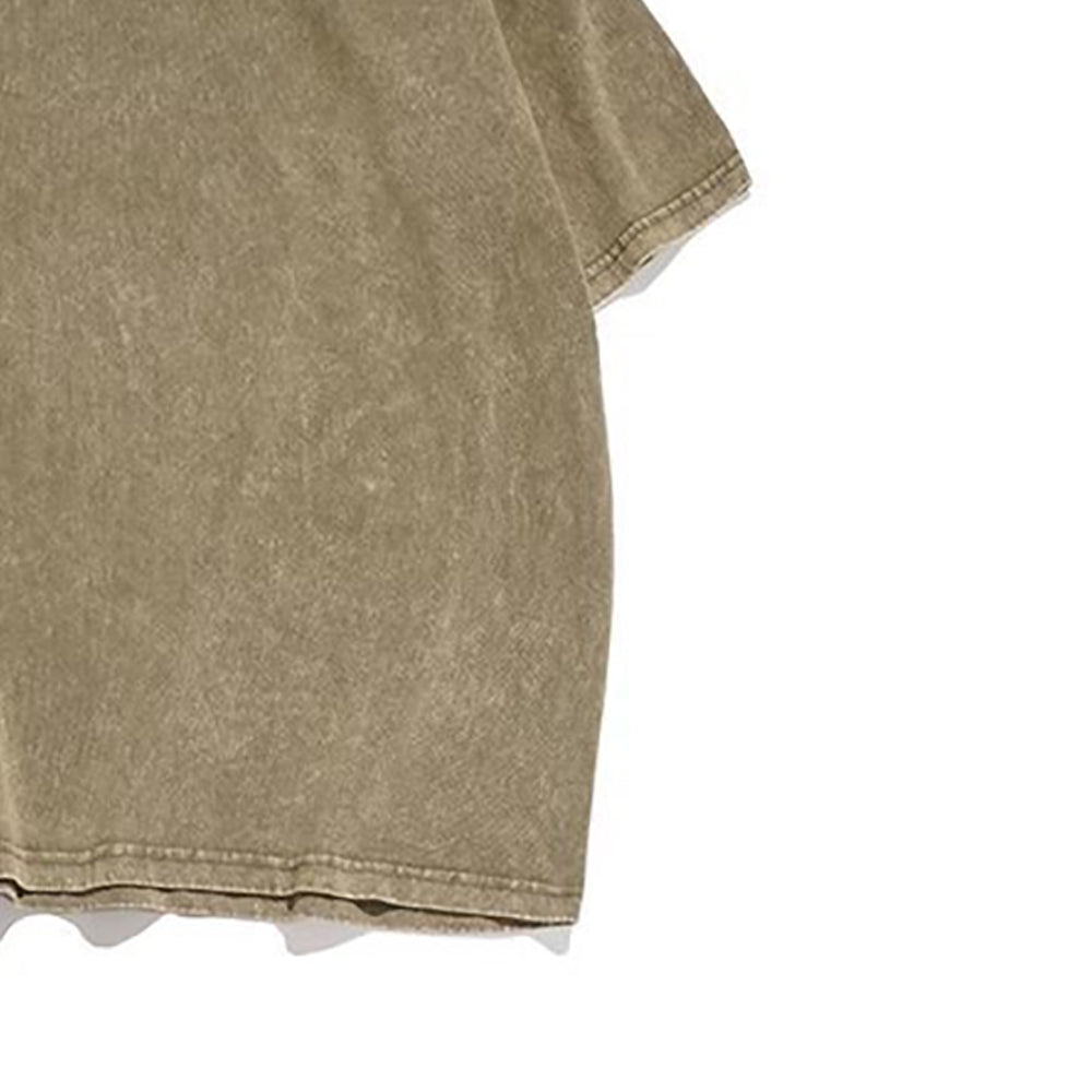 Men Solid Round Neck T-shirt
