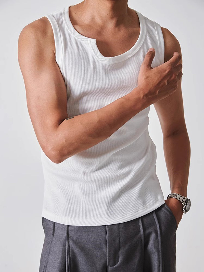 Regular Fit Scoop Neck Tshirt