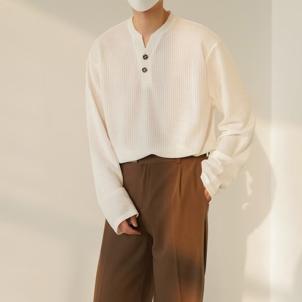 Men Round Neck Pullover