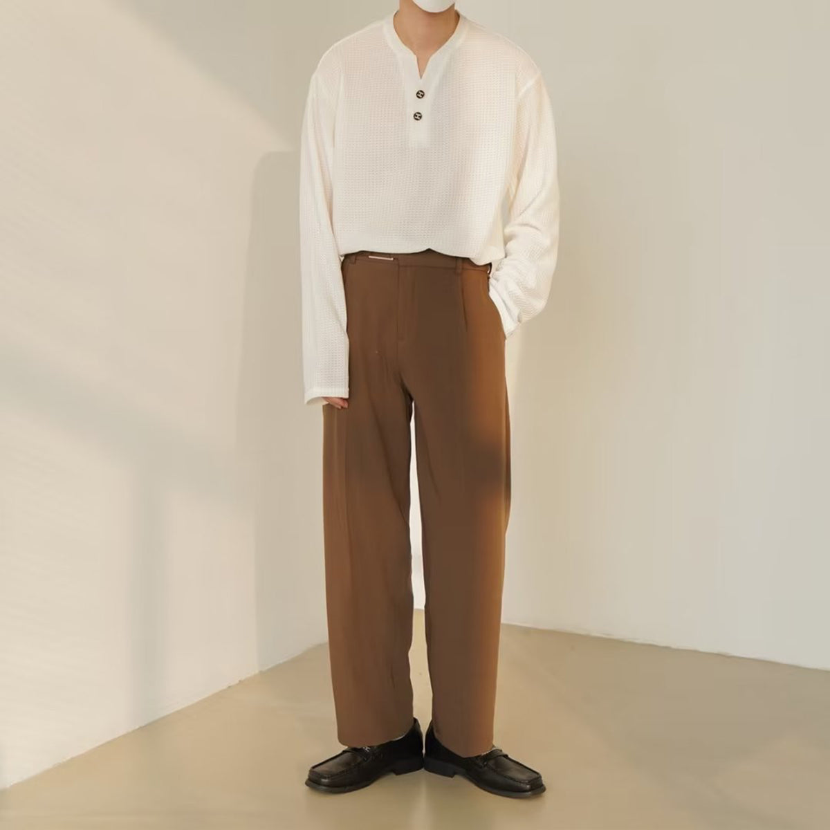 Men Round Neck Pullover