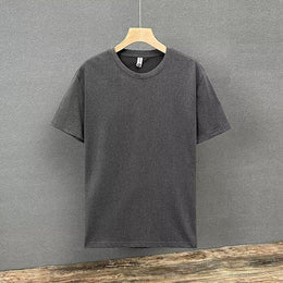 Men Solid Round Neck  T-shirt