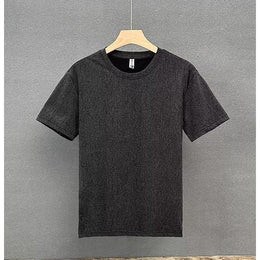 Men Solid Round Neck  T-shirt