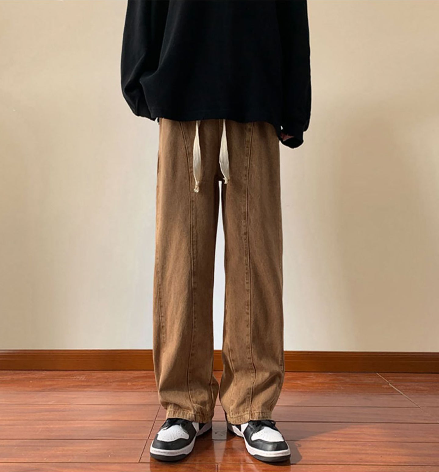 Men Straight Fit Light Fade Jeans