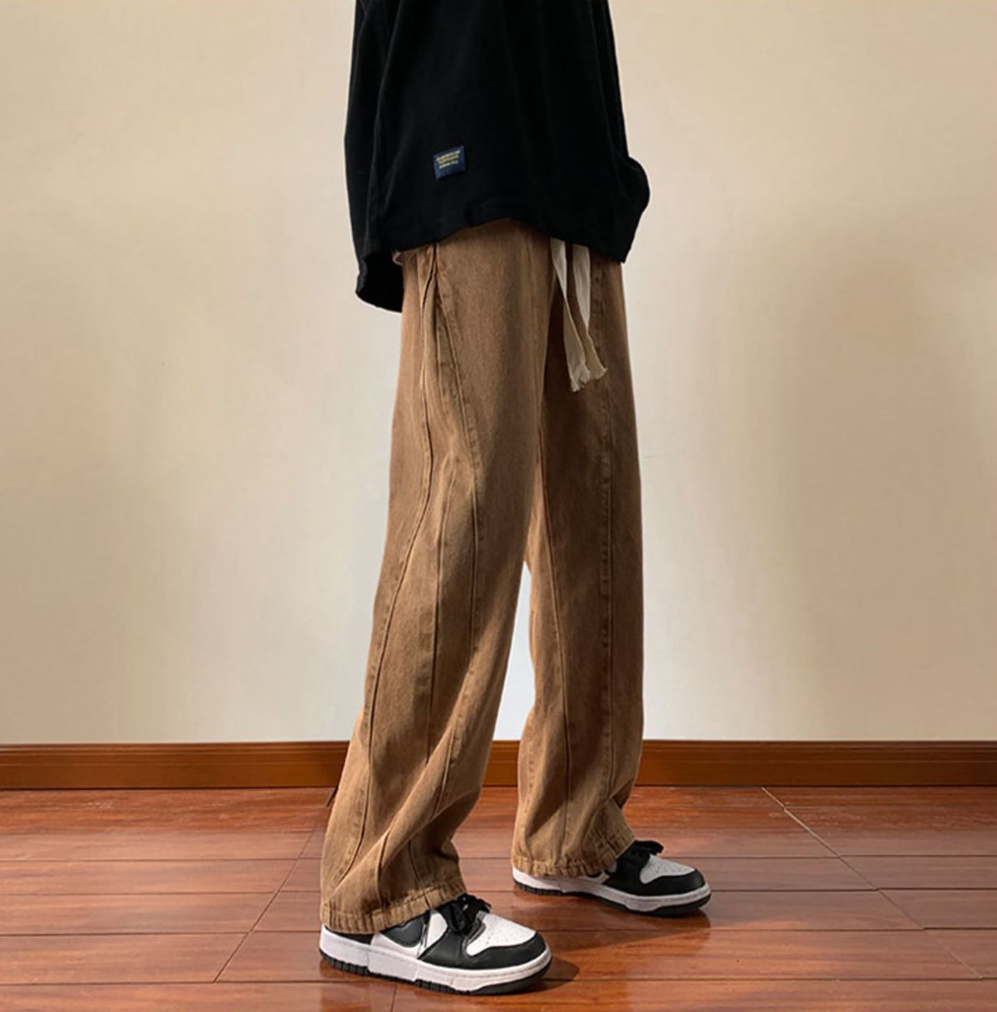 Men Straight Fit Light Fade Jeans
