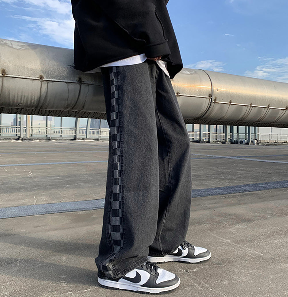 Men Mid - Rise Relaxed Fit Light Fade Jeans