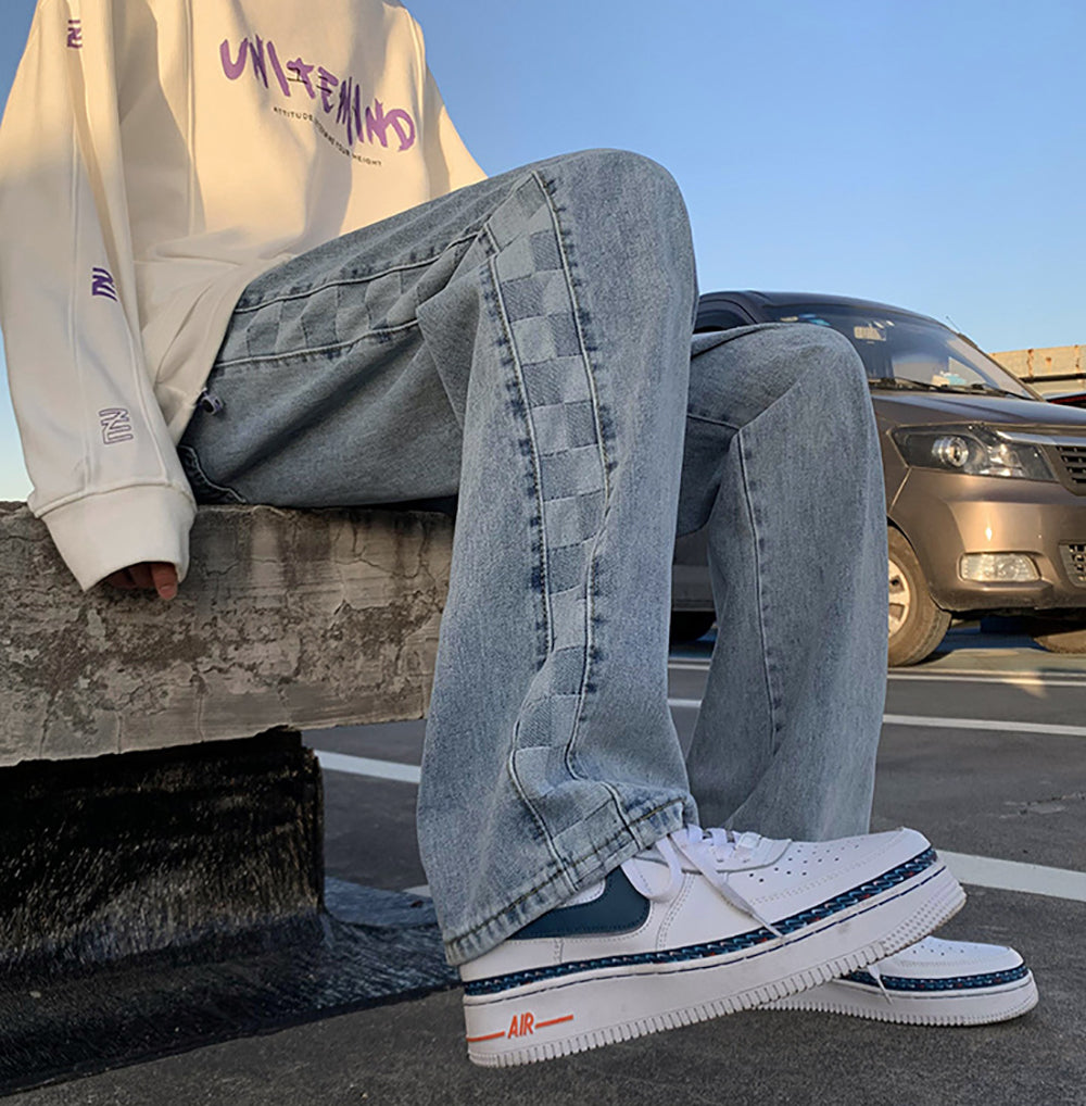 Men Relaxed Fit Light Fade Jeans