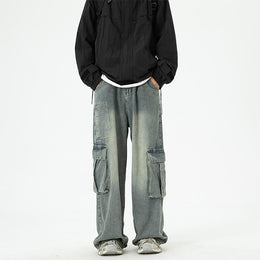 Men Relaxed Fit Mid-Rise Light Fade Jeans