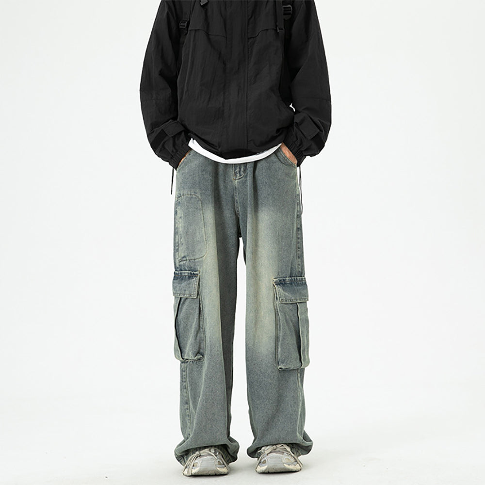 Men Relaxed Fit Mid-Rise Light Fade Jeans