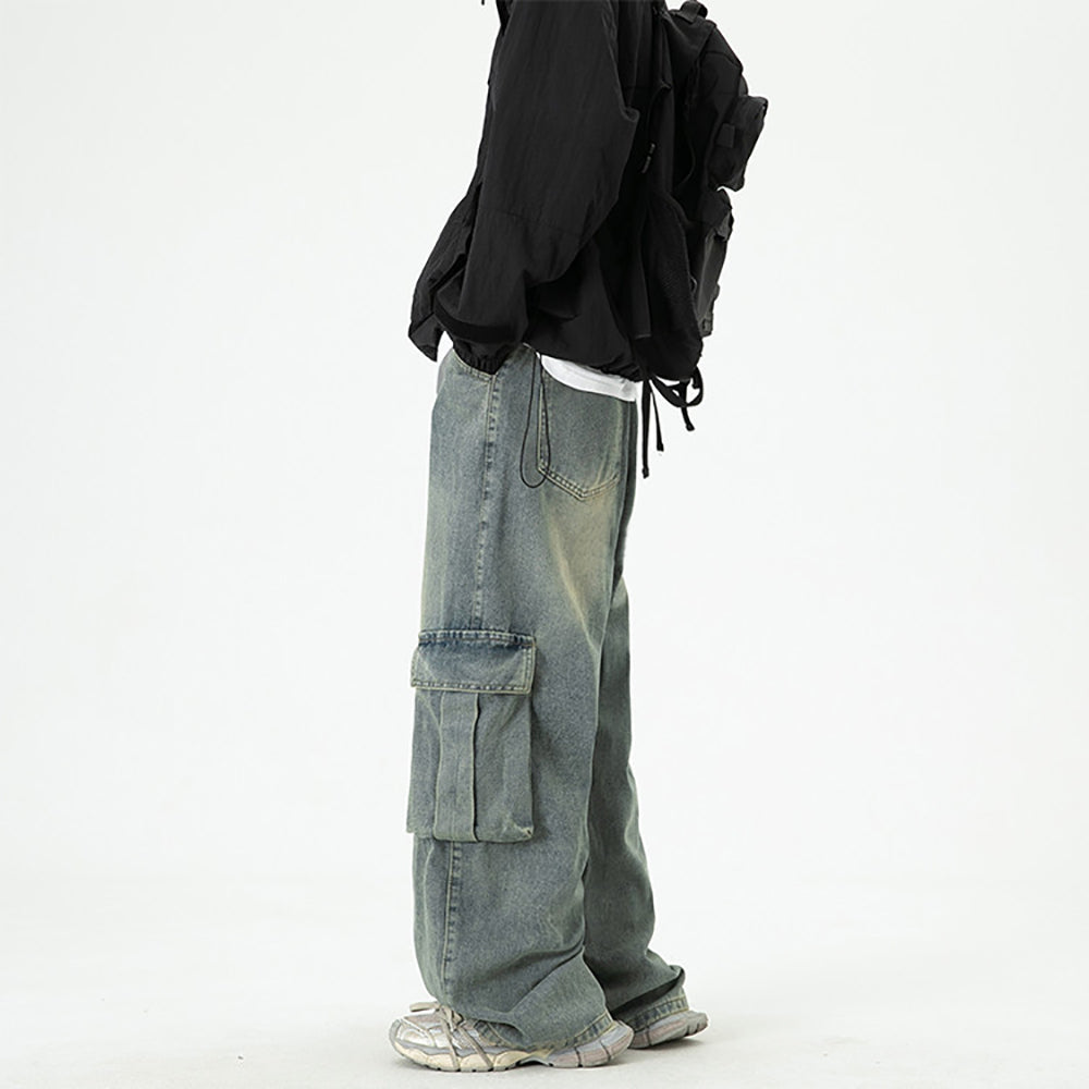 Men Relaxed Fit Mid-Rise Light Fade Jeans