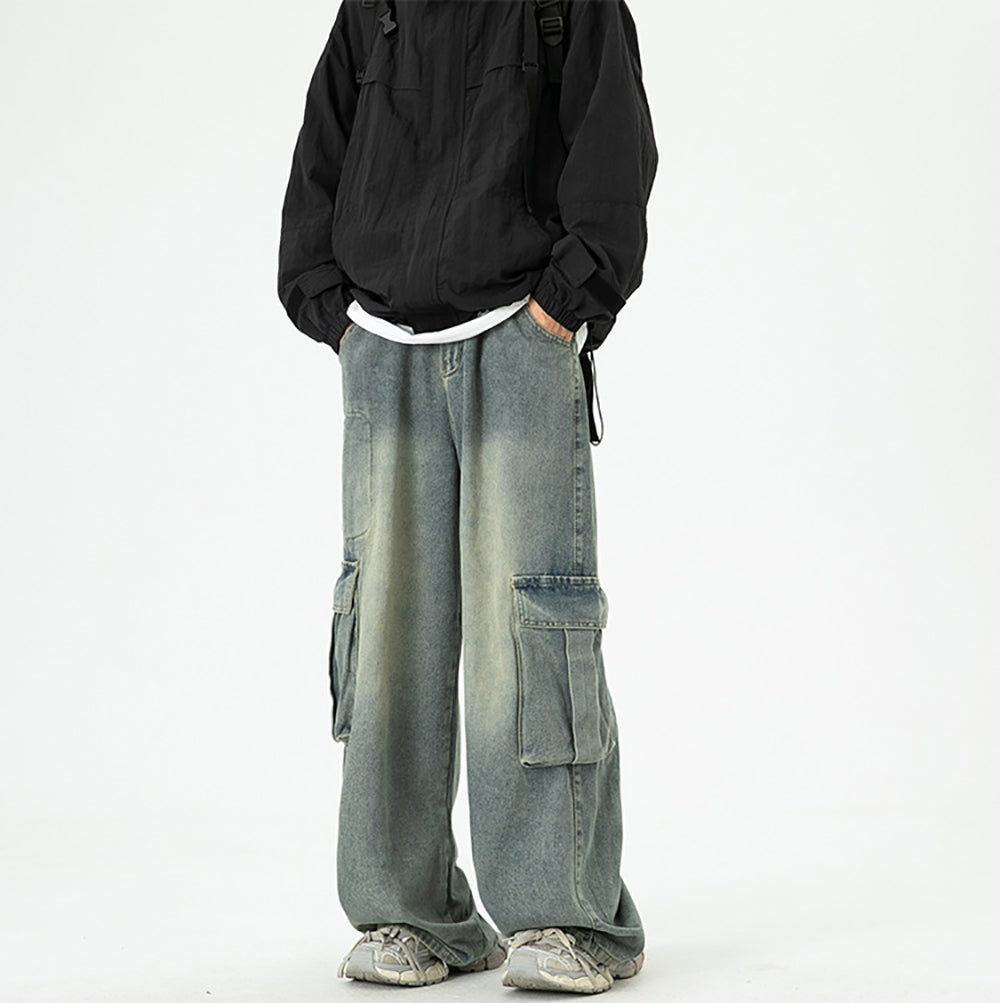 Men Relaxed Fit Mid-Rise Light Fade Jeans
