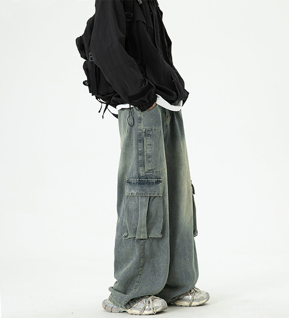 Men Relaxed Fit Mid-Rise Light Fade Jeans