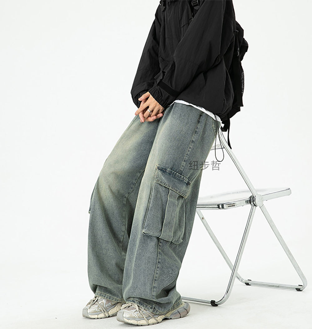 Men Relaxed Fit Mid-Rise Light Fade Jeans