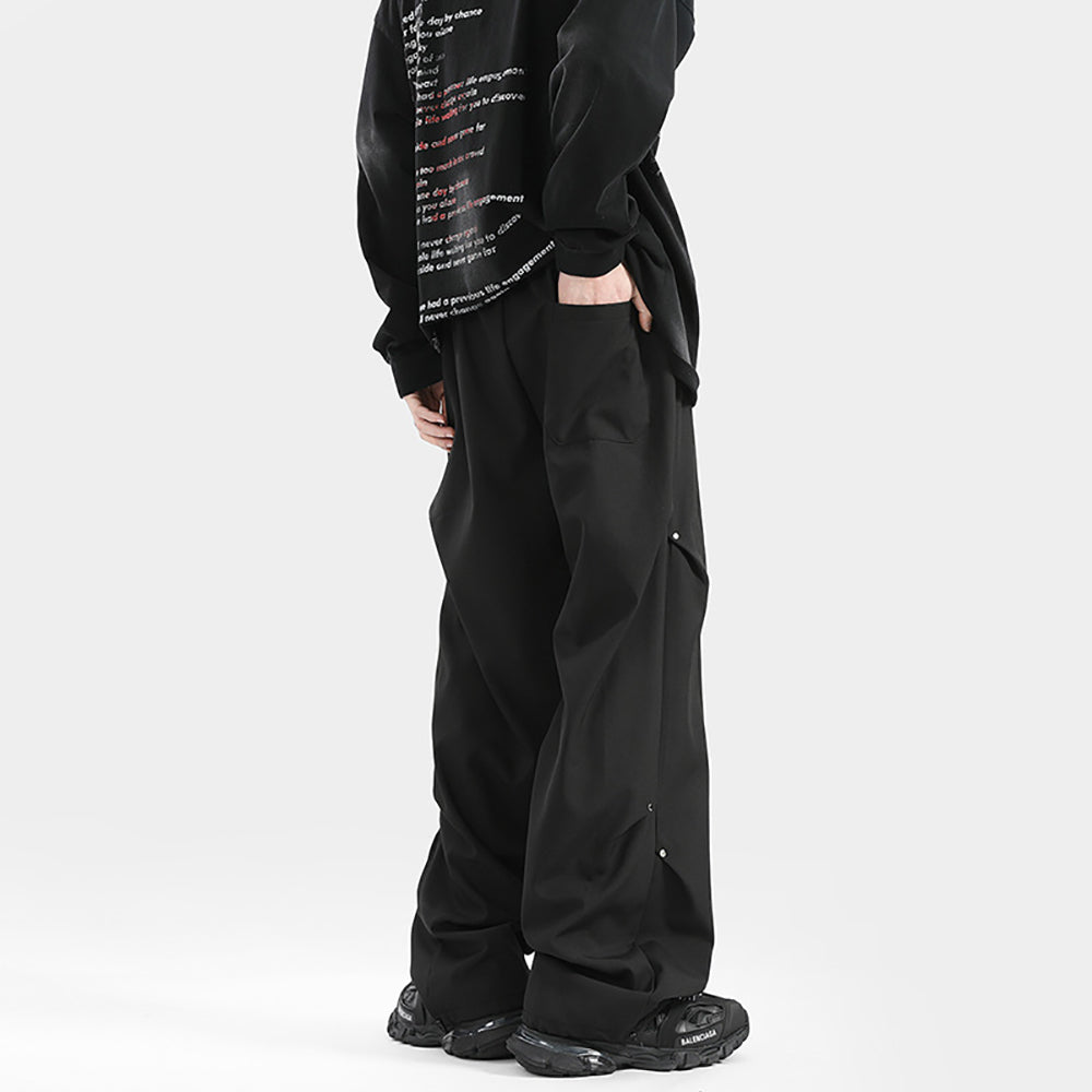 Men Loose Fit Joggers Trousers