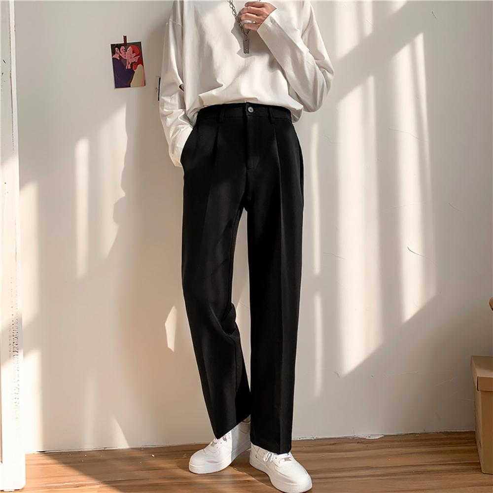 Men Solid Mid-Rise Easy Wash Trousers