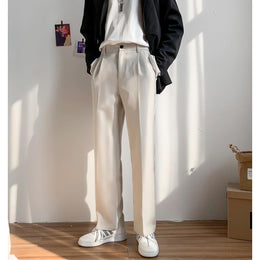 Men Easy Wash Mid-Rise Regular Trousers