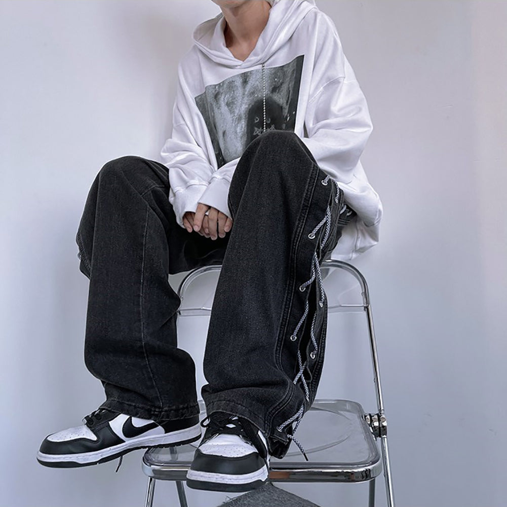 Men Relaxed Fit Light Fade Jeans