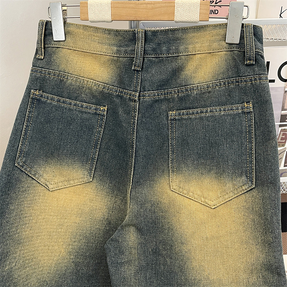 Men Heavy Fade Jeans