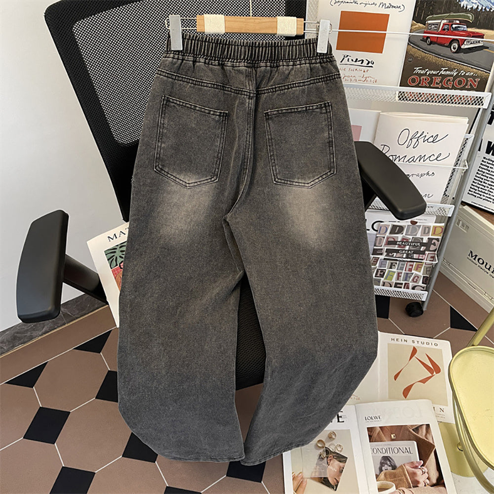 Men Relaxed Fit Mildly Distressed Light Fade Jeans